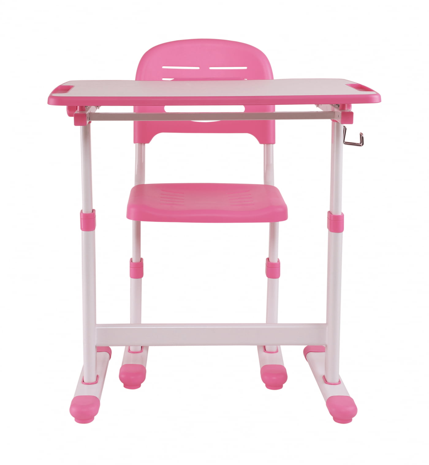 Bureau avec chaise de bureau fille - table à dessin - réglable en hauteur de manière ergonomique - VDD World Bureau avec chaise de bureau fille - table à dessin - réglable en hauteur de manière ergonomique - VDD World