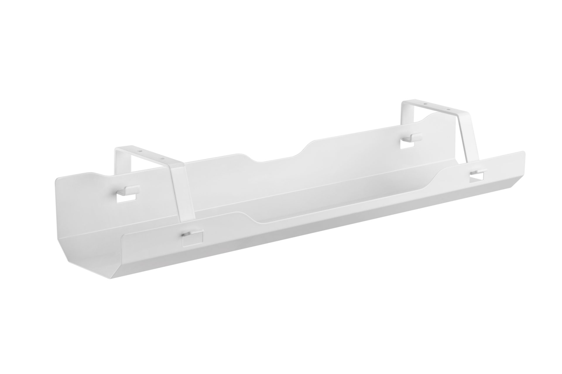 Chemin de câbles pour sous bureau - largeur 60 cm - blanc - VDD World Chemin de câbles pour sous bureau - largeur 60 cm - blanc - VDD World