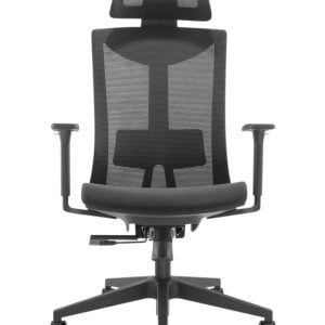 VDD Siège de bureau - gris/blanc - ergonomique - réglable en hauteur - VDD World