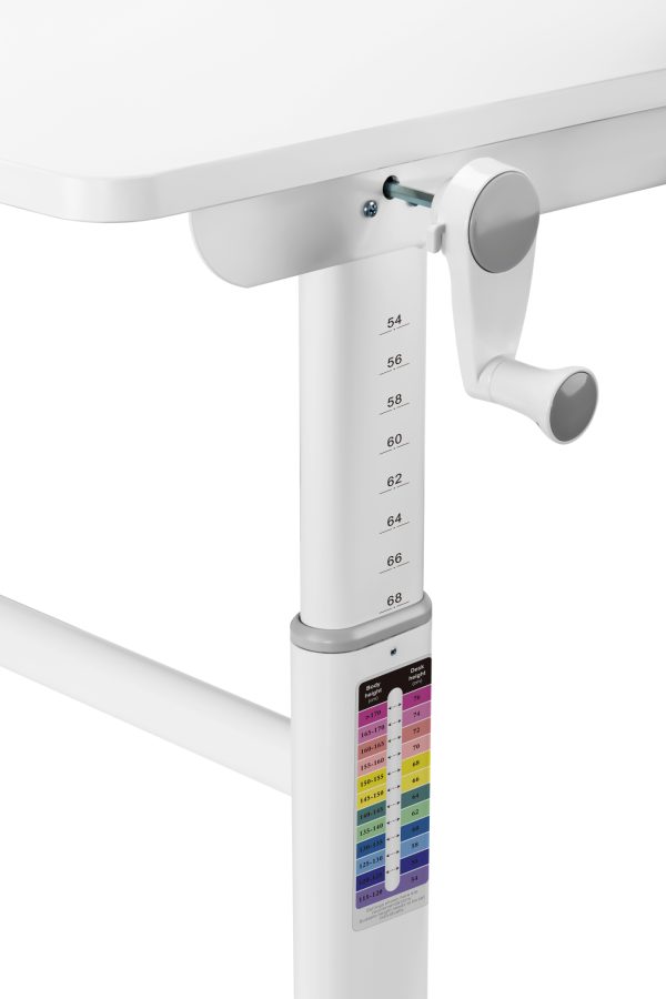 Table à dessin de bureau pour enfants - réglable en hauteur ergonomique - table d'école - VDD World