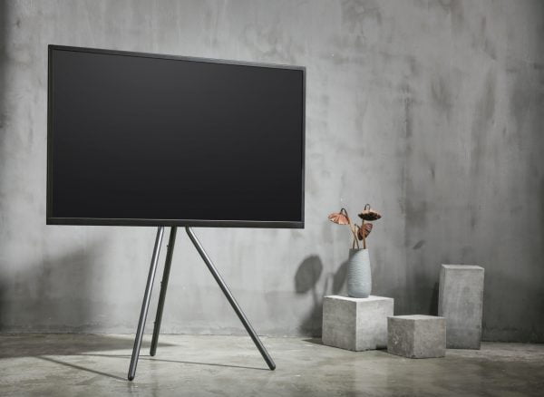 Support pour téléviseur chevalet d'artiste design studio - hauteur 134 cm - jusqu'à 70 pouces - VDD World