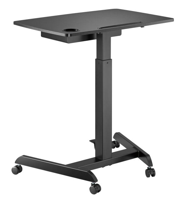 Bureau assis debout table d'ordinateur portable - bureau de présentation - mobile - VDD World