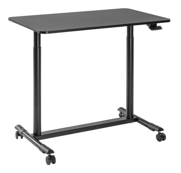 Bureau assis debout mobile - table pour ordinateur portable - réglable en hauteur - VDD World