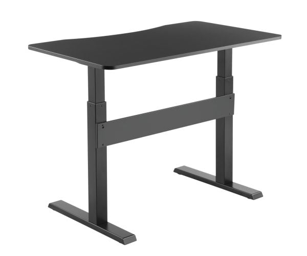 Support de bureau assis - table d'ordinateur portable - réglable en hauteur - 120 x 67,5 cm - VDD World