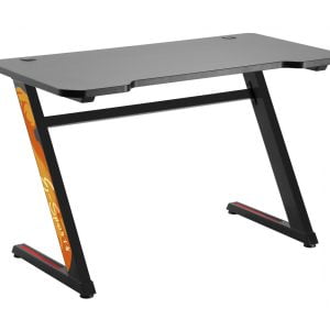 Bureau de jeu informatique bureau de jeu Thomas noir 120 cm x 60 cm