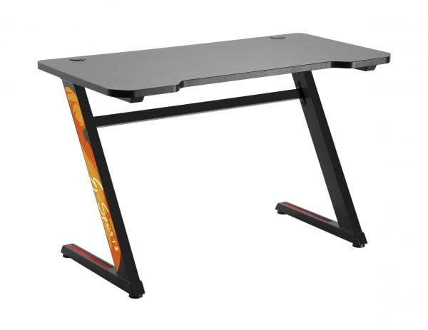 Bureau de jeu informatique bureau de jeu Thomas noir 120 cm x 60 cm - VDD World