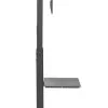 Support de télévision sur pied - support tv pivotant - hauteur réglable de 134 cm à 146 cm – Image 5