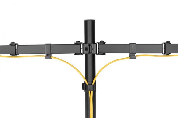 Bras de moniteur gaming 2 écrans - support moniteur - orientable et inclinable - VDD World