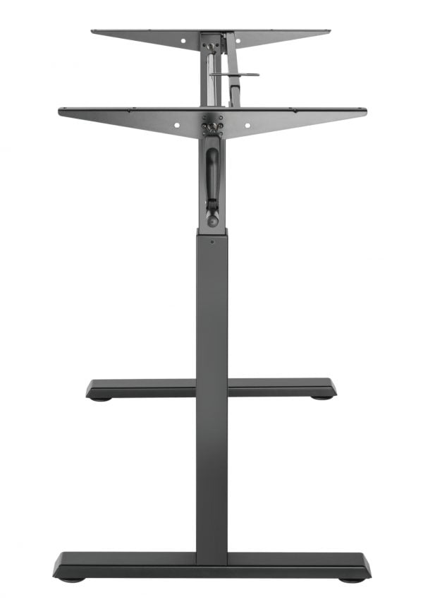 Cadre de bureau assis sur pied - réglable en hauteur - taille du bureau 90 à 140 cm - VDD World