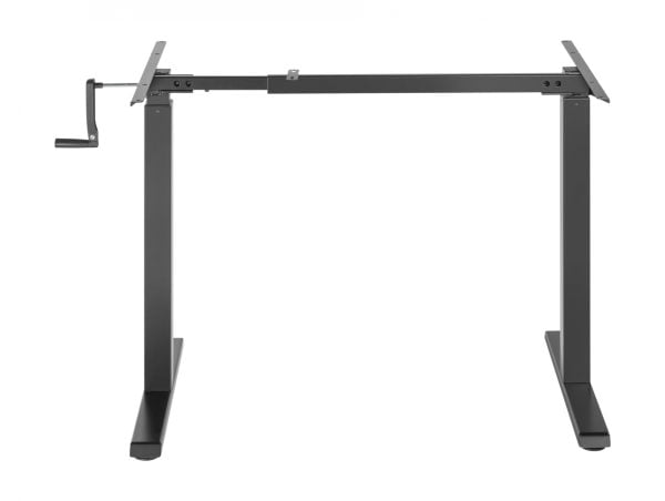 Cadre de bureau assis sur pied - réglable en hauteur - taille du bureau 90 à 140 cm - VDD World
