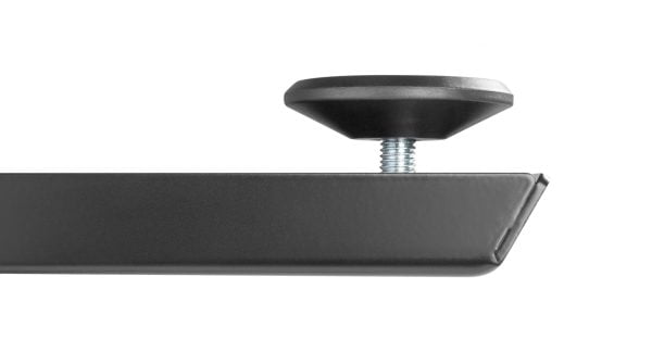 Cadre de bureau assis sur pied - réglable en hauteur - taille du bureau 90 à 140 cm - VDD World