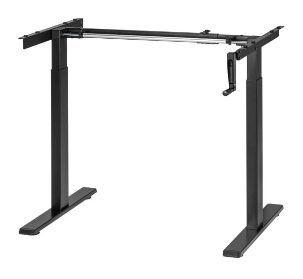 Cadre de bureau assis-debout - réglable en hauteur - taille du bureau 100 à 160 cm - VDD World