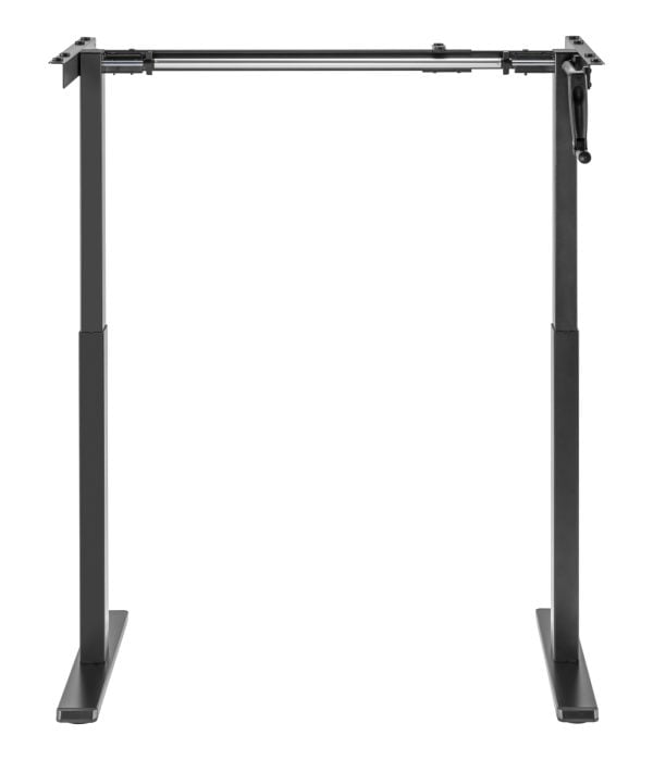 Cadre de bureau assis-debout - réglable en hauteur - taille du bureau 100 à 160 cm - VDD World