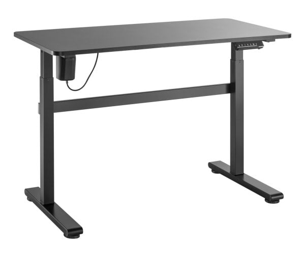 Bureau assis debout réglable électriquement en hauteur - 118 x 58 cm - VDD World
