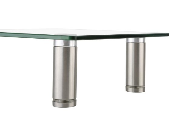 Écran de moniteur en verre aluminium réglable en hauteur - VDD World