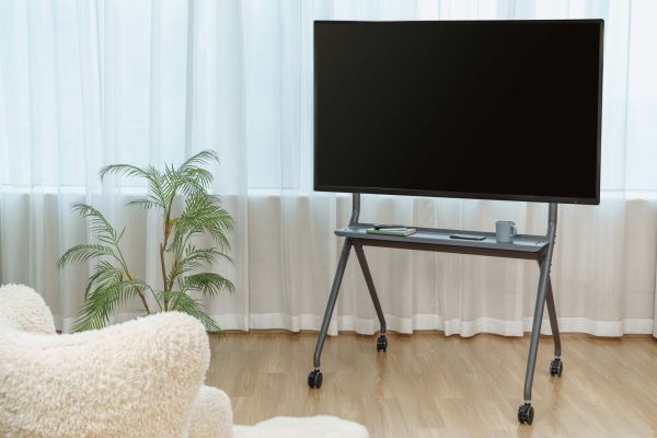 Trépied standard TV mobile - écran TV jusqu'à 86 pouces - capacité de charge 120 kg - VDD World