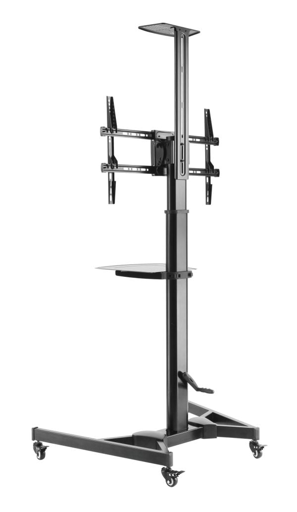 Trépied standard TV premium - mobile - réglable en hauteur - écran orientable inclinable - VDD World