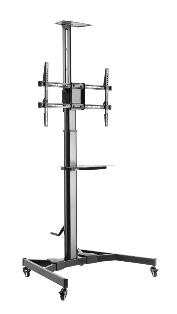 Trépied standard TV premium - mobile - réglable en hauteur - écran orientable inclinable - VDD World