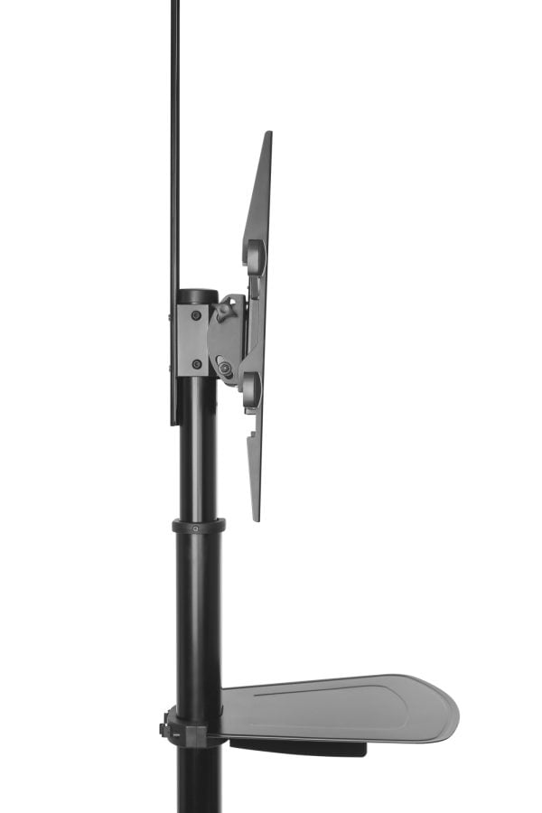 Trépied standard TV premium - mobile - réglable en hauteur - écran orientable inclinable - VDD World