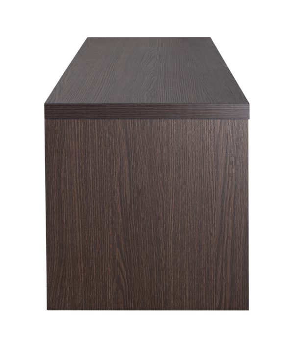 Meuble TV buffet moderne - Meuble TV - portes coulissantes persiennes - 120 cm de large - VDD World
