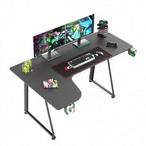Bureau jeu Hugo - Bureau d'angle en L - 160 cm x 60 cm