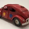 Beetle voiture métal avec petit bac de rangement plumier rouge – Image 2