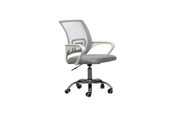 VDD Siège de bureau - gris/blanc - ergonomique - réglable en hauteur - VDD World
