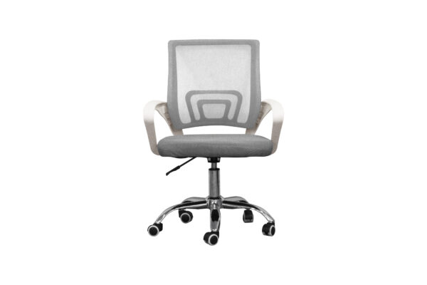 VDD Siège de bureau - gris/blanc - ergonomique - réglable en hauteur - VDD World