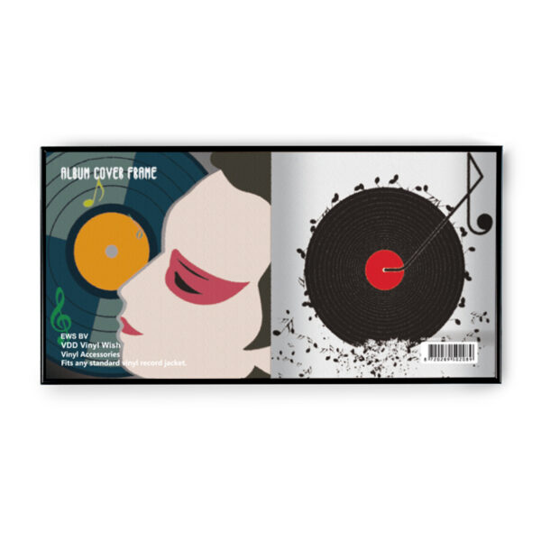 Lp Vinyl plaques changer de liste - cadre lp vinyle LP plaques 12 pouces - cadre pour 2 pièces - VDD World