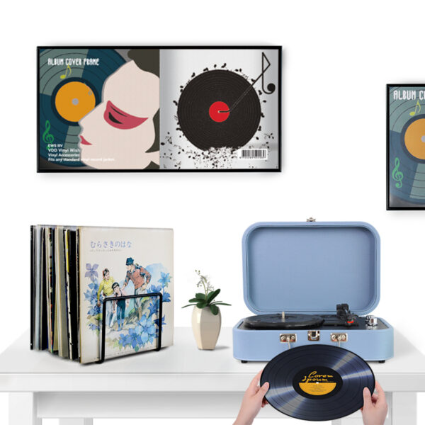 Lp Vinyl plaques changer de liste - cadre lp vinyle LP plaques 12 pouces - cadre pour 2 pièces - VDD World