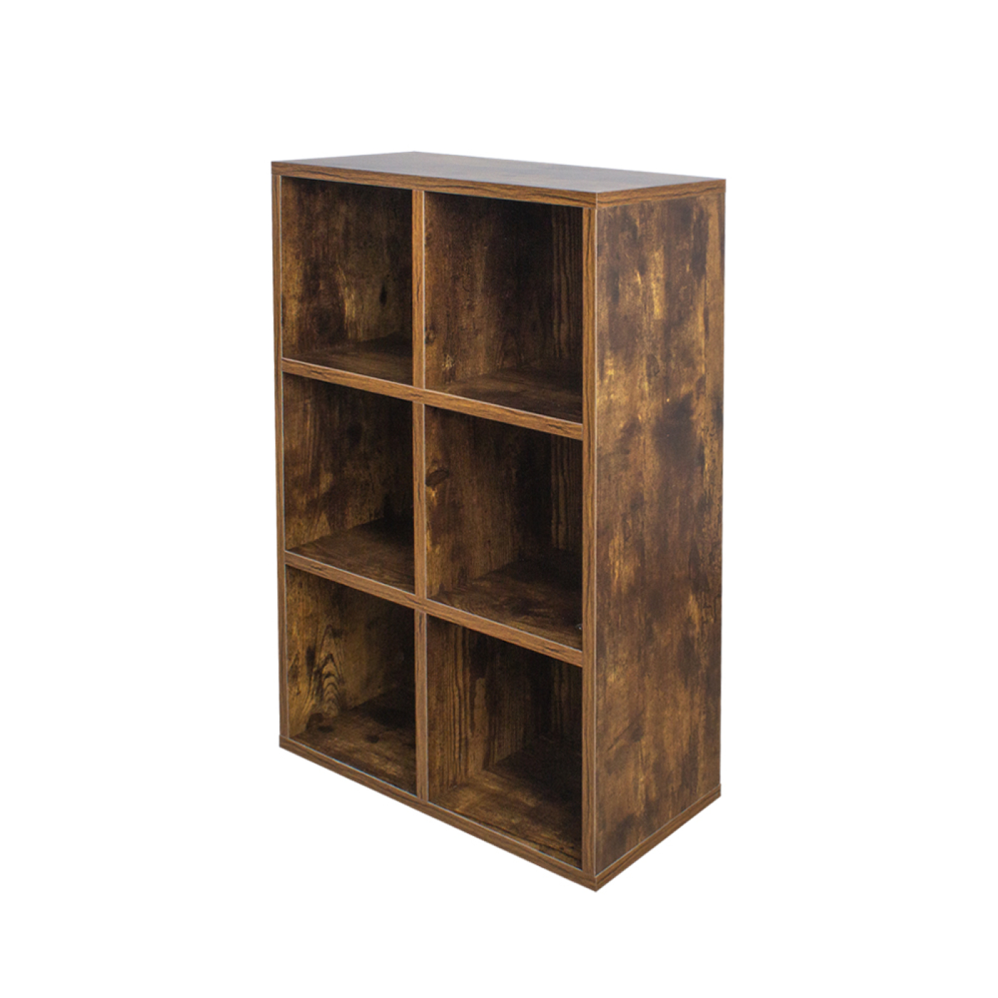 Étagère à compartiments - DVD/CD cabinet - bibliothèque - armoire murale - brun - VDD World Étagère à compartiments - DVD/CD cabinet - bibliothèque - armoire murale - brun - VDD World