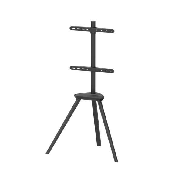 VDD TV Stand - Floor Stand - Studio Tripod - Easel Design - Jusqu'à 65 pouces - Noir - VDD World