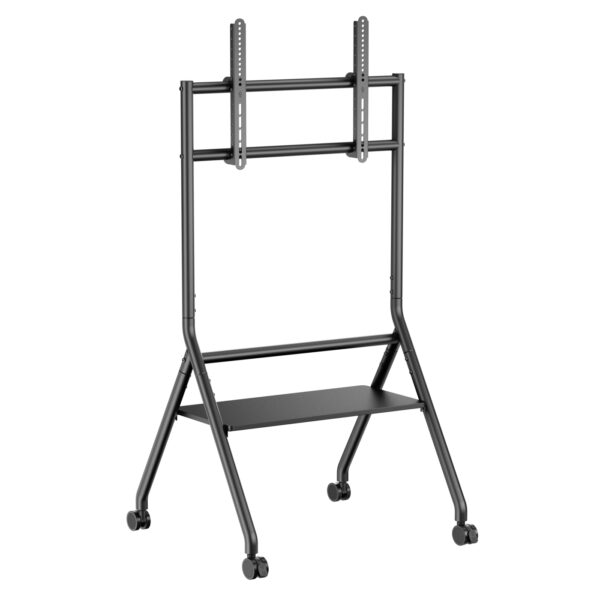 VDD TV Stand - TV Tripod - TV Foot - Monitor Stand - Mobile et réglable en hauteur de 125 à 140 cm - VDD World